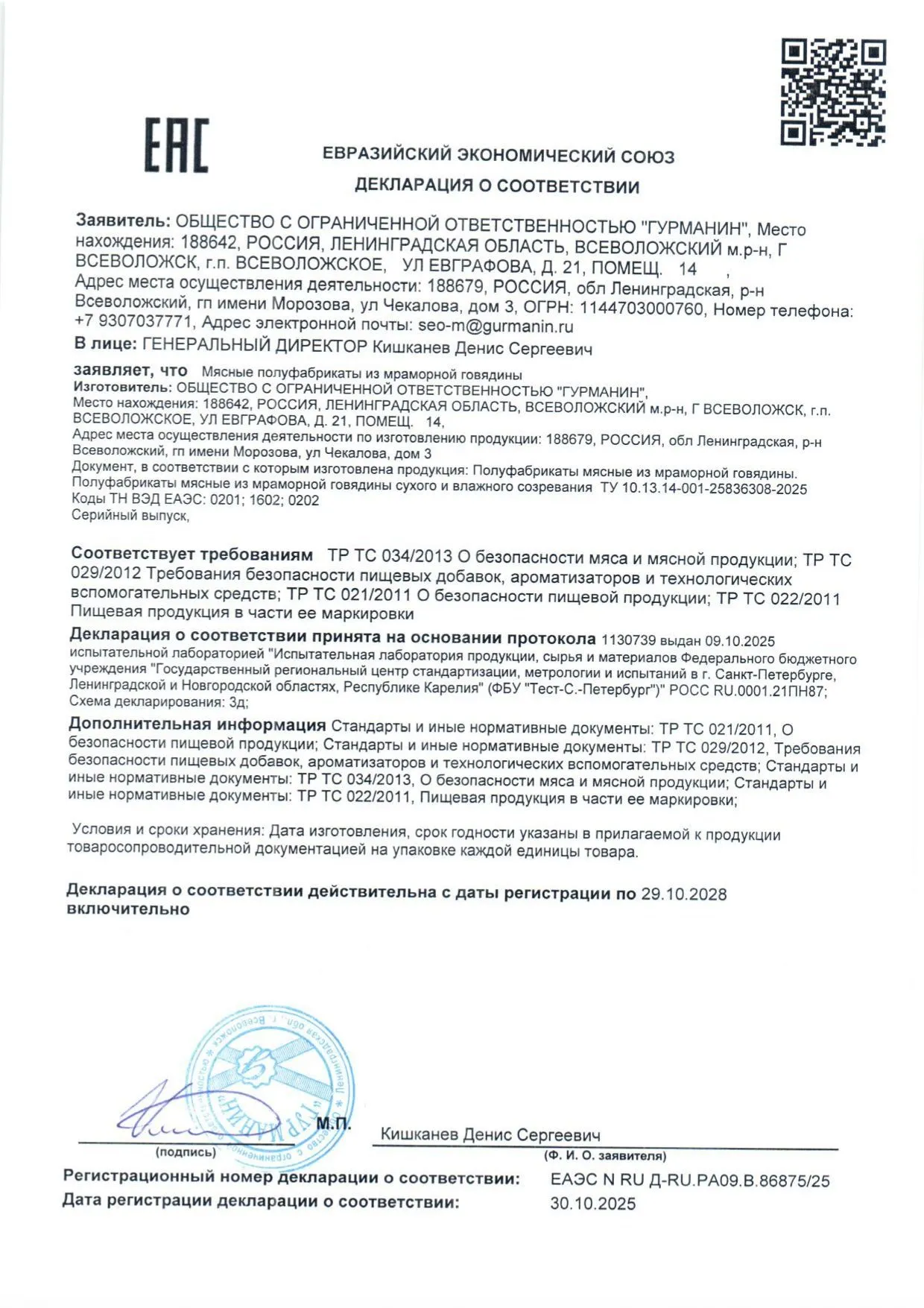 Описание баннера