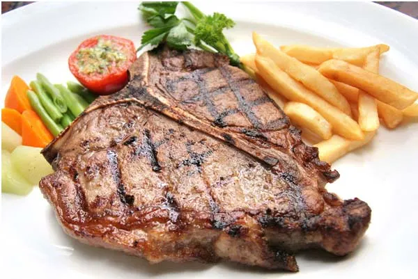 Стейк Т-бон, t-bone steak