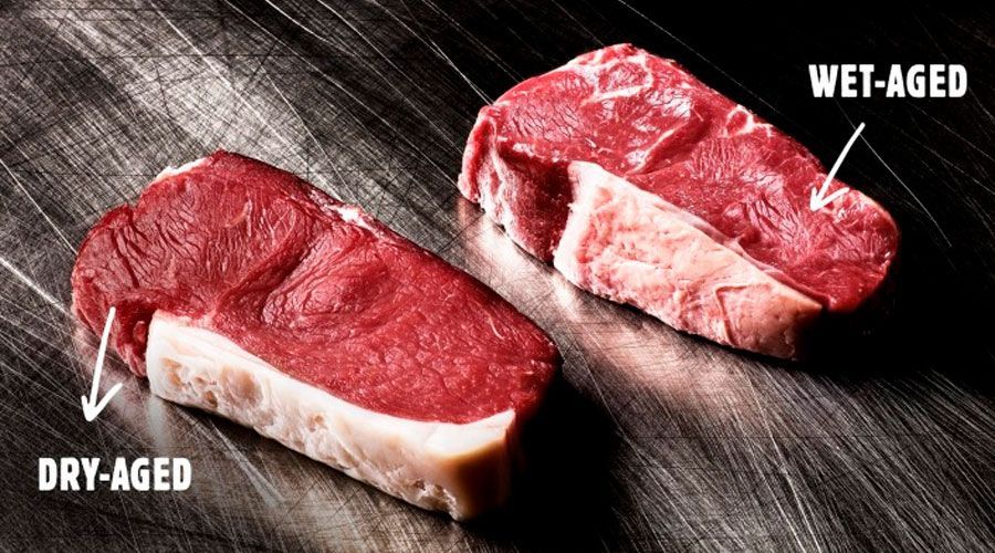 Плюсы и минусы различных методов выдержки мяса